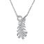 Show details for  Simple 925 Sterling Silver Pendant Necklaces 3LK054354N