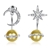 Picture of  925 Sterling Silver Medium Dangle Earrings 3LK054363E