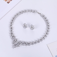Picture of Others Cubic Zirconia Necklace And Earring Sets 1JJ054486S