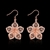 Picture of Nickel Free Rose Gold Plated Zinc Alloy Dangle Earrings with Easy Return