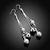 Picture of Featured Platinum Plated Casual Dangle Earrings for Girlfriend