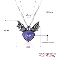 Picture of Attractive Purple Oxide Pendant Necklace For Your Occasions