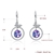 Picture of Good Quality Swarovski Element Classic Dangle Earrings