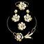 Show details for Dubai Zinc Alloy 4 Piece Jewelry Set with Low MOQ