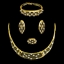 Show details for Brand New White Gold Plated 4 Piece Jewelry Set with SGS/ISO Certification