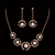 Picture of Dubai Zinc Alloy Necklace and Earring Set with Speedy Delivery