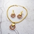 Picture of Bulk Zinc Alloy Gold Plated Necklace and Earring Set Exclusive Online
