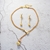 Picture of Dubai Medium Necklace and Earring Set with Worldwide Shipping