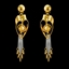 Show details for Eye-Catching Gold Plated Zinc Alloy Dangle Earrings from Reliable Manufacturer