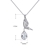 Picture of Sparkling Casual White Pendant Necklace