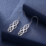 Picture of Purchase 925 Sterling Silver Medium Dangle Earrings Exclusive Online
