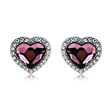 Show details for Bulk Zinc Alloy Platinum Plated Stud Earrings at Super Low Price