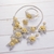 Picture of Fashion Cubic Zirconia Casual 4 Piece Jewelry Set