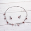 Show details for Popular Cubic Zirconia Platinum Plated Necklace and Earring Set