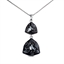Show details for New Swarovski Element Black Pendant Necklace