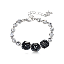 Show details for Staple Small Swarovski Element Fashion Bracelet