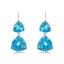 Show details for Fashion Blue Dangle Earrings Online Only