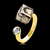 Picture of Inexpensive Zinc Alloy Gold Plated Adjustable Ring from Reliable Manufacturer