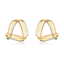 Show details for Designer Zinc Alloy Dubai Stud Earrings with Easy Return