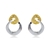 Picture of Buy Zinc Alloy Multi-tone Plated Stud Earrings with Wow Elements