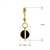 Picture of Buy Zinc Alloy Gold Plated Dangle Earrings with Wow Elements