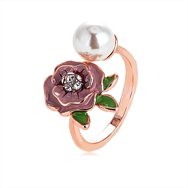 Picture of Flowers & Plants Classic Fashion Ring with Beautiful Craftmanship