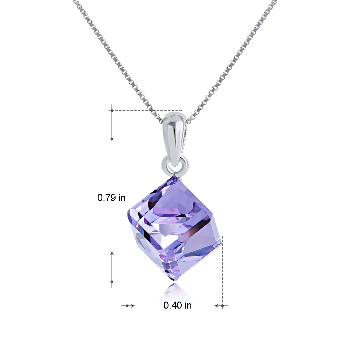 Hypoallergenic Platinum Plated Casual Pendant Necklace with Easy Return