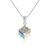 Picture of Low Cost 925 Sterling Silver Small Pendant Necklace with Low Cost