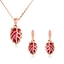Show details for 16 Inch Pink Necklace and Earring Set from Certified Factory