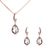 Picture of Pretty Artificial Crystal Casual Necklace and Earring Set