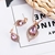 Picture of Casual Artificial Crystal Necklace and Earring Set with Beautiful Craftmanship