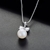 Picture of Charming White Small Pendant Necklace As a Gift