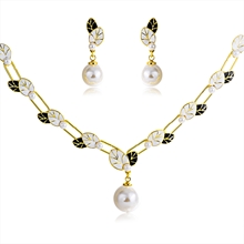 Show details for Fashionable Casual Classic Necklace and Earring Set