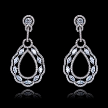 Show details for Filigree Big Casual Dangle Earrings