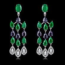 Show details for Funky Big Casual Dangle Earrings