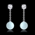Picture of Buy Platinum Plated Casual Drop & Dangle Earrings with Wow Elements