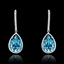 Show details for Online Fashion Bag Wholesale Swarovski Element Platinum Plated Drop & Dangle