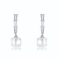 Picture of Comely Small Cubic Zirconia Drop & Dangle