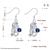 Picture of Good Quality Cubic Zirconia Casual Drop & Dangle Earrings