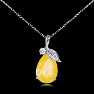 Picture of Casual Platinum Plated Pendant Necklace in Exclusive Design