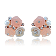 Picture of Excellent Floral Zinc-Alloy Stud