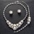 Picture of Funky Medium Platinum Plated 4 Piece Jewelry Set