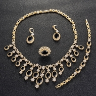Picture of Casual White 4 Piece Jewelry Set with Beautiful Craftmanship