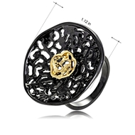 Picture of Distinctive Multi-tone Plated Classic Fashion Ring Online