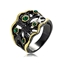 Show details for New Glass Multi-tone Plated Fashion Ring