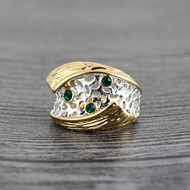 Picture of Pretty Glass Gold Plated Fashion Ring