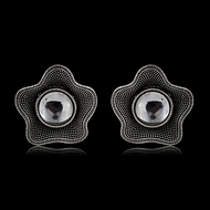 Picture of Classic Gunmetal Plated Stud Earrings in Exclusive Design