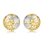 Show details for Classic Gold Plated Stud Earrings at Unbeatable Price