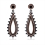 Show details for Low Cost Gunmetal Plated Black Dangle Earrings with Low Cost