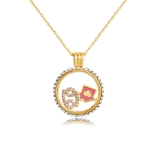 Show details for Fashion Cubic Zirconia Casual Pendant Necklace